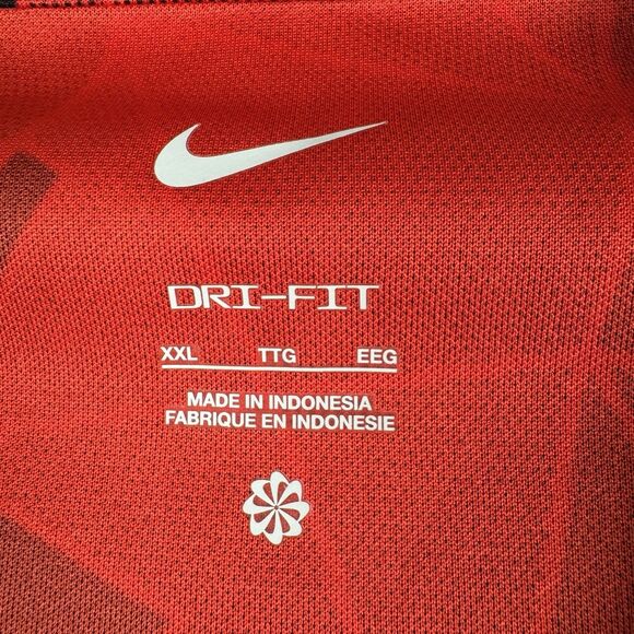 Nike Canada National Team Dri-Fit Home Replica Soccer Jersey Men's 2XL P35190 - Picture 9 of 9